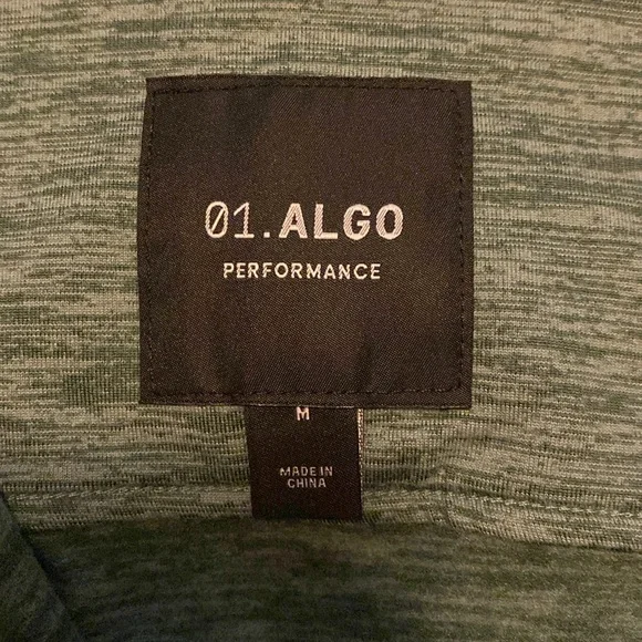 Men’s 01. Algo Lightweight 1/4 Zip Performance Fleece - Picture 3 of 4